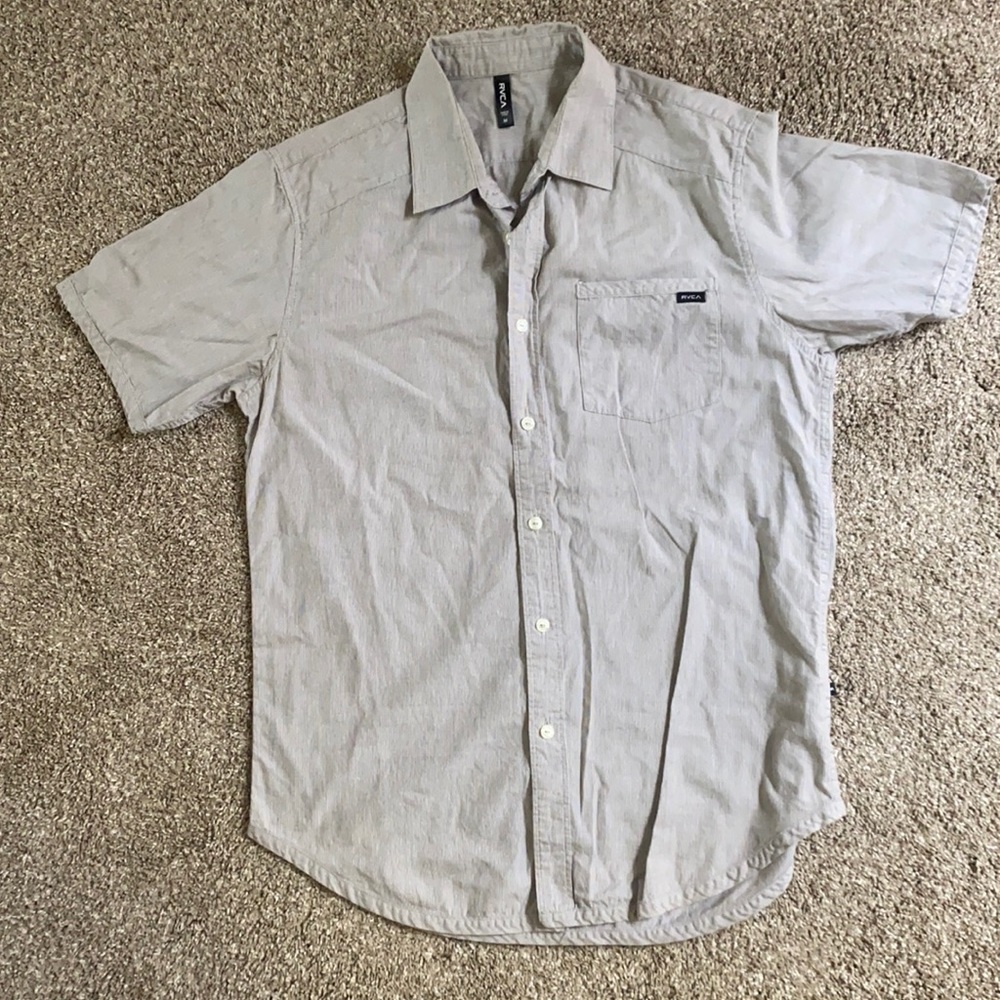 RVCA SS button down